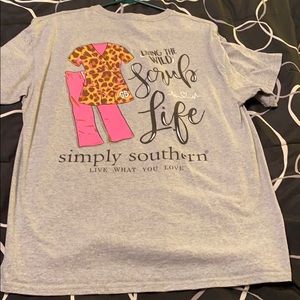 THESE HAVE SOLD. Simply Southern Nurse Shirts